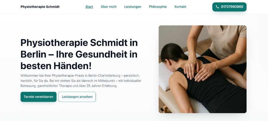 Eveline Schmidt Physiotherapie