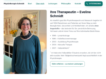 Eveline Schmidt Physiotherapie